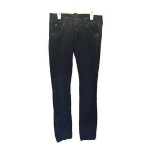HUDSON Dark Blue Skinny Corduroy Pants - size 25